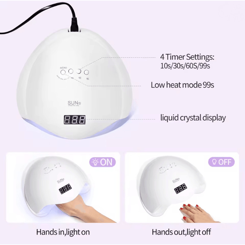 ProCure 48W UV LED Nail Lamp 1