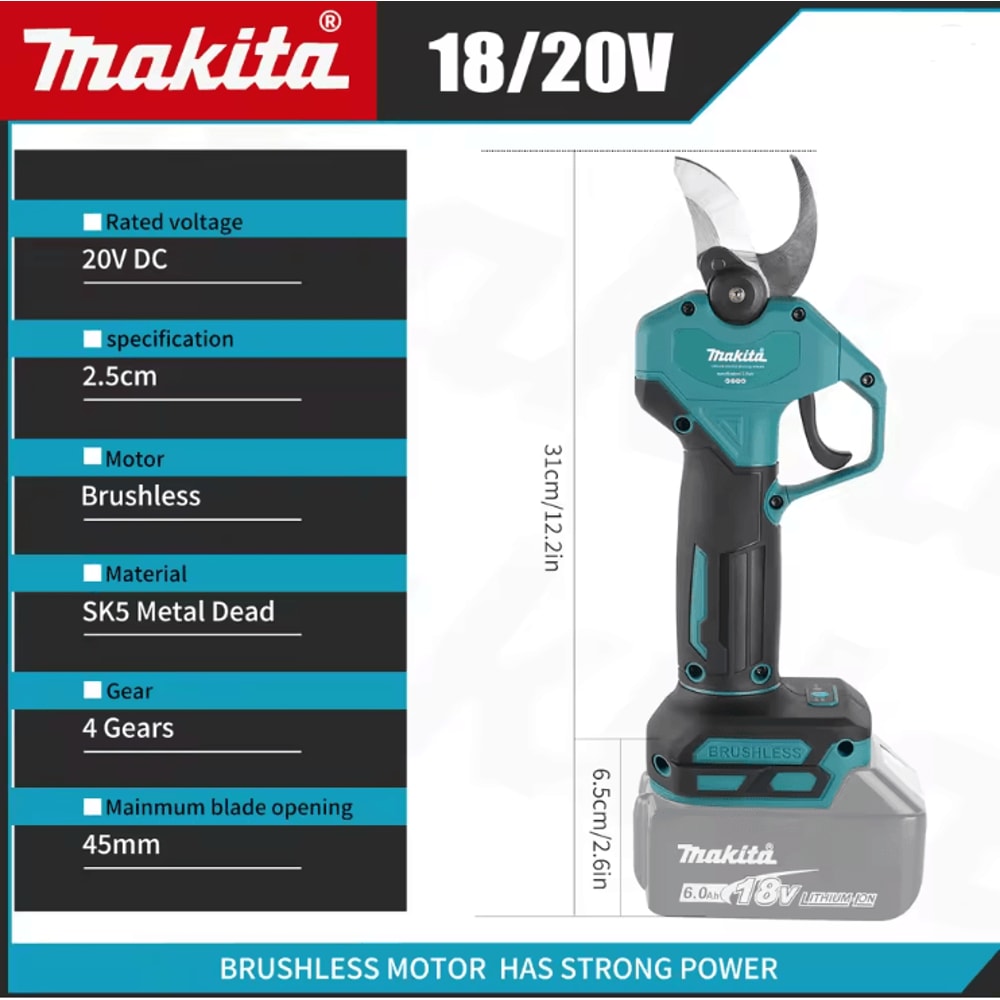 GardenEdge Brushless Cordless Pruning Shears 2