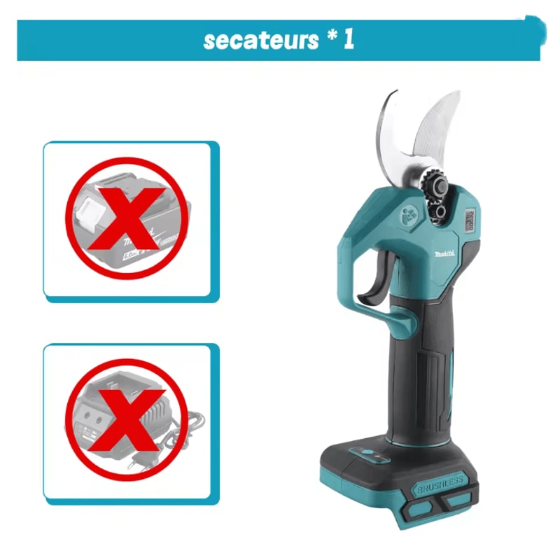 GardenEdge Brushless Cordless Pruning Shears 4