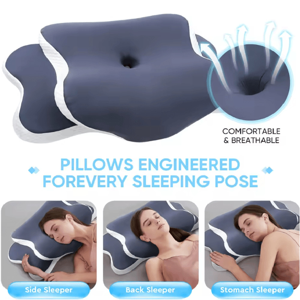 ContourRest Memory Foam Cervical Pillow 1