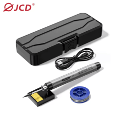cordless usb digital soldering iron adjustable temperature