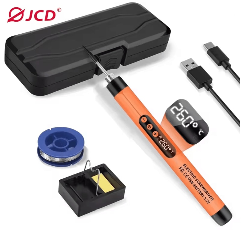 Cordless USB Digital Soldering Iron Adjustable Temperature 5
