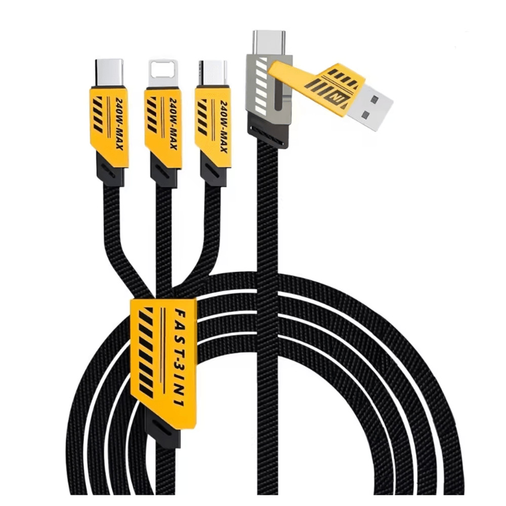 PowerLink 240W 3in1 Fast Charging Cable 4