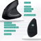 ErgoWave Wireless Vertical Mouse With Adjustable DPI 1