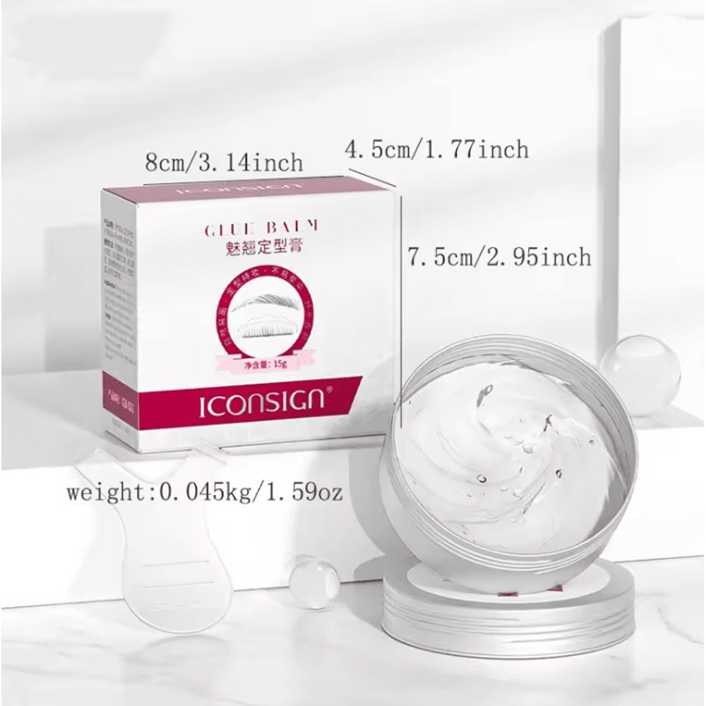 ICONSIGN Lash Glue Balm For Lash Lift And Brow Styling 3
