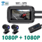 DualView 1080P Motorcycle Dash Cam With WiFi And GPS 5