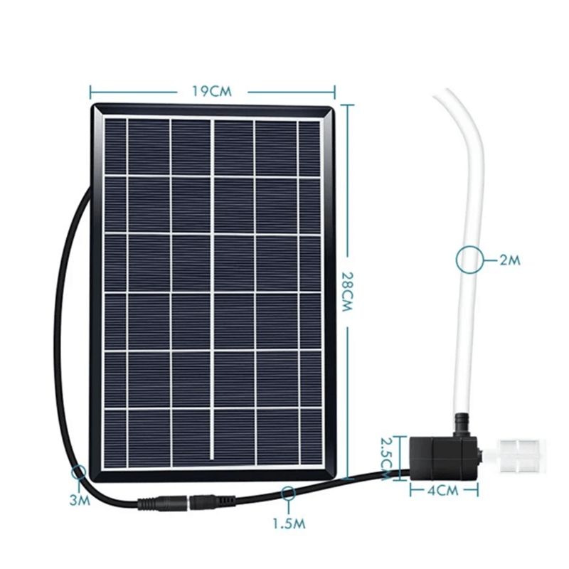 EcoFlow 12V Solar Water Pump For Pond And Fish Tank Circulation 1