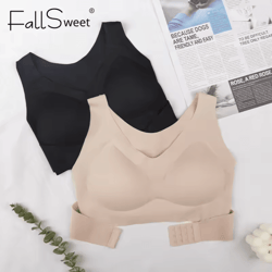 fallsweet seamless posture support wireless bra