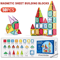 MagnaBuild Magnetic Tiles Building Set For Kids 3
