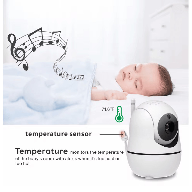 LumaGuard Dual Camera Baby Monitor With Night Vision And Two Way Audio 1
