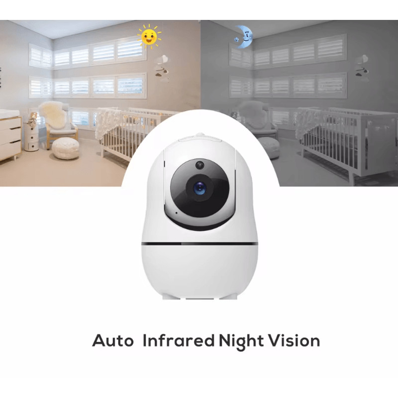 LumaGuard Dual Camera Baby Monitor With Night Vision And Two Way Audio 2