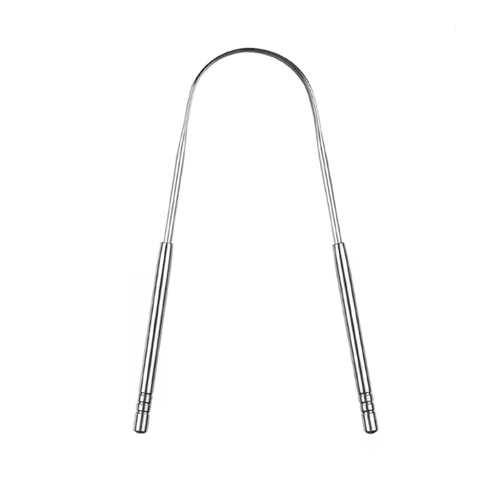 PureSteel Metal Tongue Scraper Cleaner Set 5
