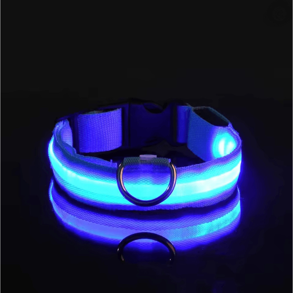 GlowGuard LED Dog Leash And Collar Set 4