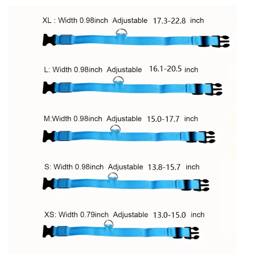 GlowGuard LED Dog Leash And Collar Set 8