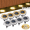 SolarGlow Outdoor Disk Lights Set 0