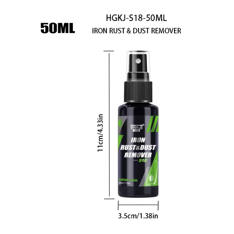 HGKJ Iron Dust Remover Spray For Car Paint And Wheels 2