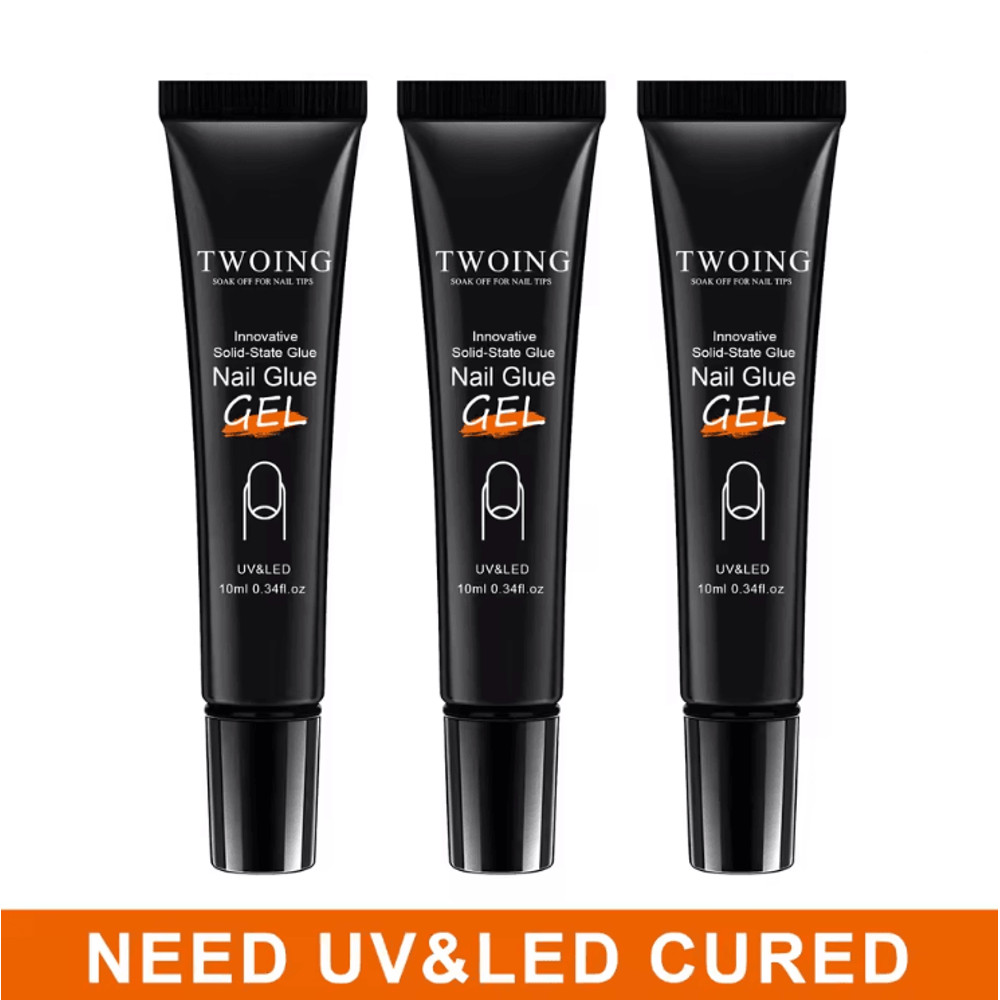 HGKJ Solid Nail Glue Gel For Press On Nails And Extensions 3