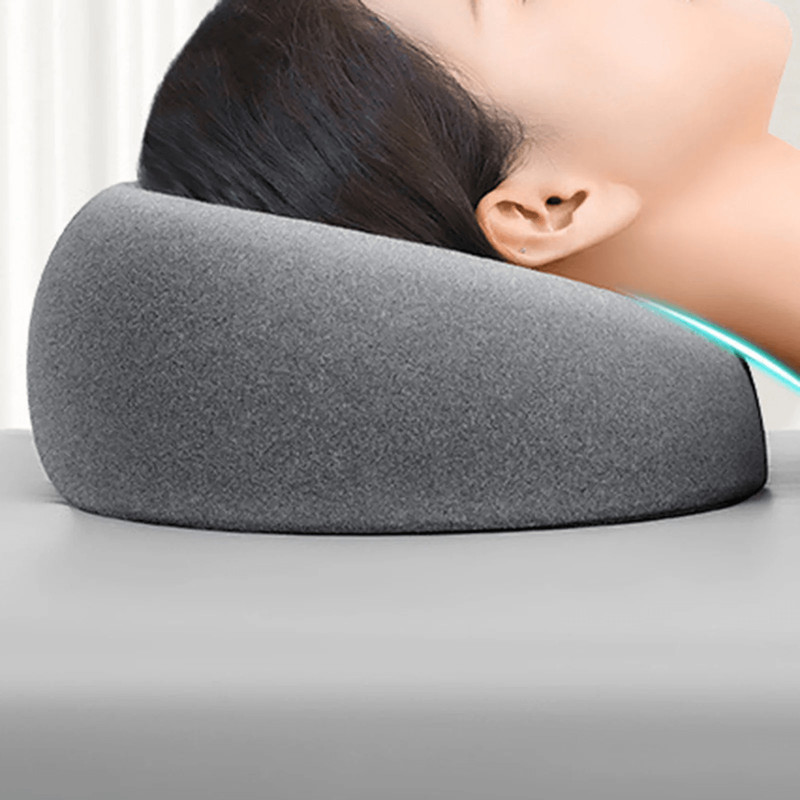 RestEase Memory Foam Face Down Pillow For Desk Naps And Massage Comfort 1