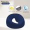 RestEase Memory Foam Face Down Pillow For Desk Naps And Massage Comfort 3