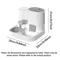 PawHydra Automatic Cat Water And Food Dispenser 1