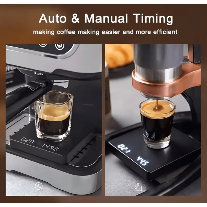 BrewMaster Precision Coffee Scale 25 Kg USB Recharge 1