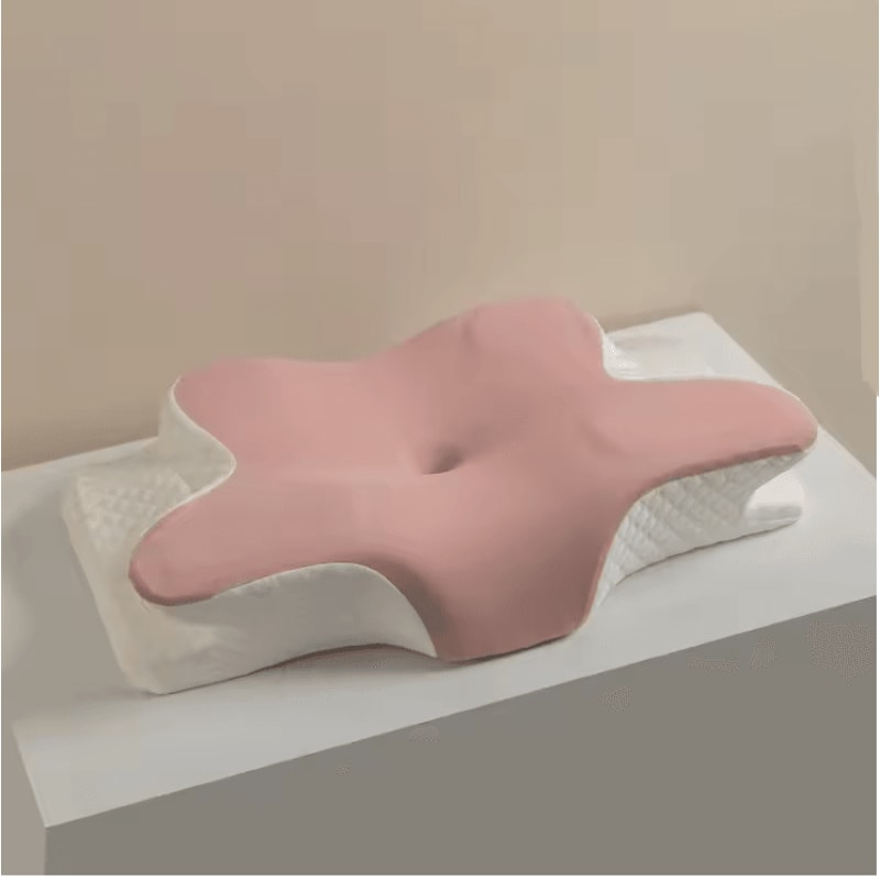 Cooling Memory Cotton Butterfly Neck Pillow 6