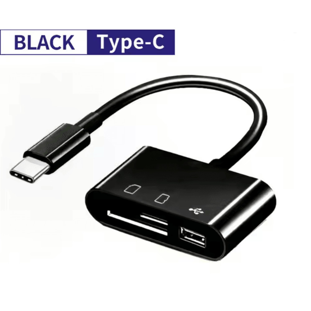 USB C High Speed OTG Card Reader Adapter 5