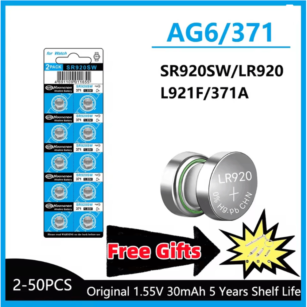 High Capacity AG6 Button Cell Battery Pack 0