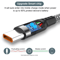 UltraCharge 6A USBC Fast Charging Cable 2