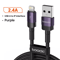 UltraCharge Nylon Braided USBC To Lightning Cable For IPhone 6