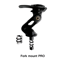 RiderMount PRO Fork Stem Phone Holder For Motorcycles 3