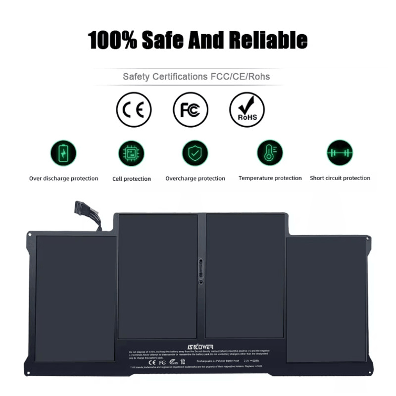 PowerCore Laptop Battery For MacBook Air A1375 A1406 2