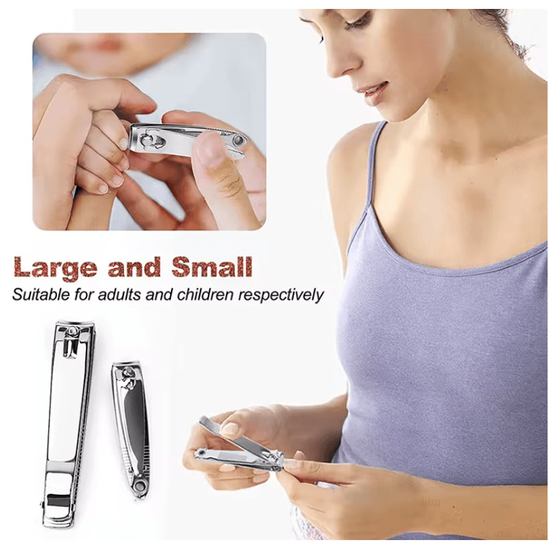 PrecisionEdge Stainless Steel Nail Clippers For Thick And Hard Nails 3