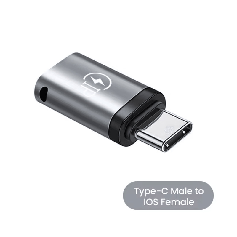 SwiftLink Lightning To USB C Adapter 20W Fast Charging Converter 4