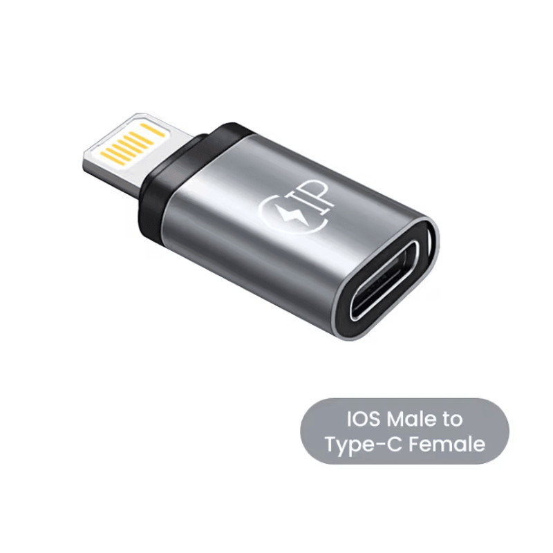 SwiftLink Lightning To USB C Adapter 20W Fast Charging Converter 5