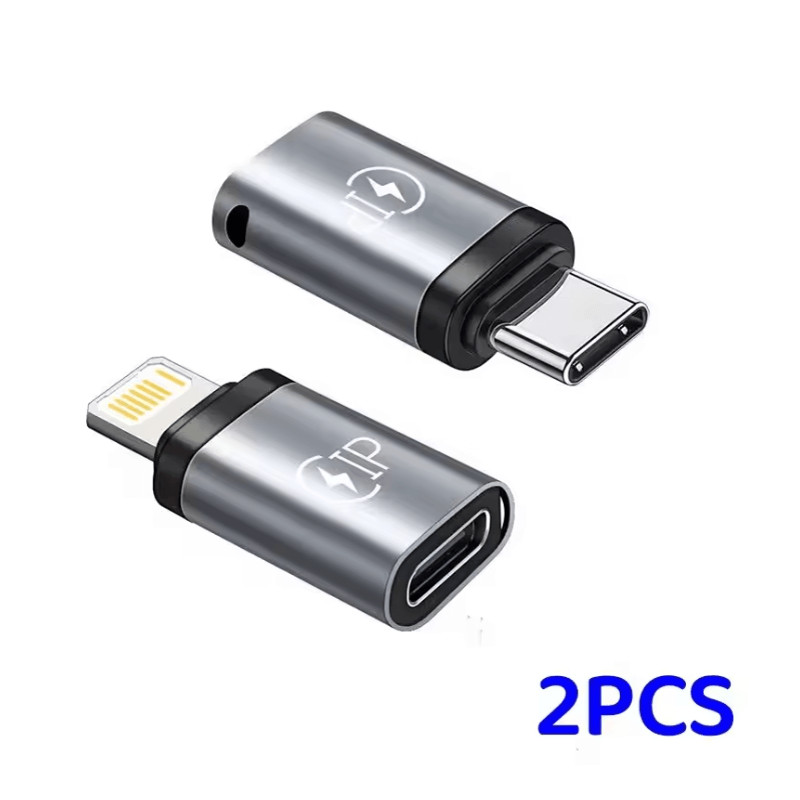 SwiftLink Lightning To USB C Adapter 20W Fast Charging Converter 6