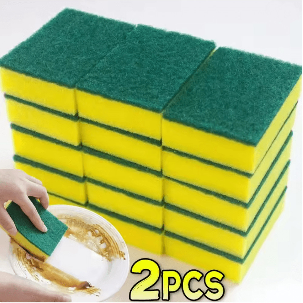 CleanEase Multi Purpose Dishwashing Sponge Set For Kitchen And Home Use 5