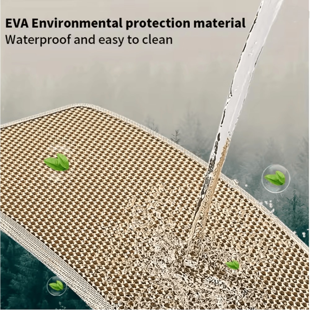 CleanPaw Double Layer Cat Litter Mat With Waterproof Honeycomb Design 3