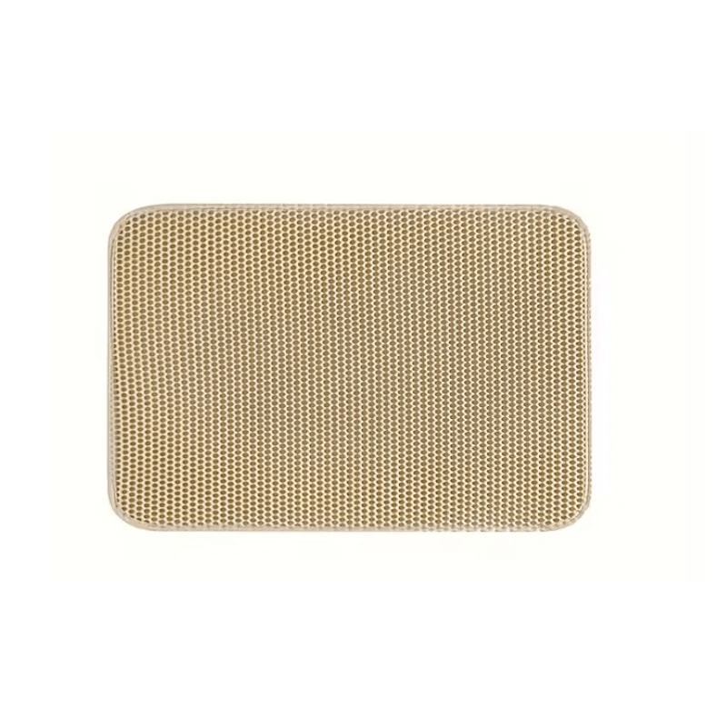 CleanPaw Double Layer Cat Litter Mat With Waterproof Honeycomb Design 4