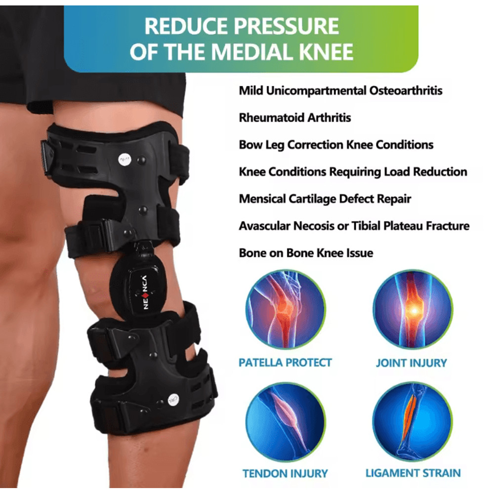 NEENCA OA Unloader Knee Brace Pain Relief And Support For Men And Women 3