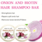 Onion Biotin Hair Revival Shampoo Bar 3