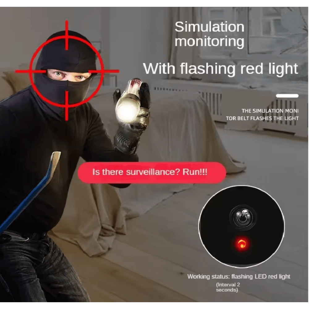 RealGuard Outdoor Fake Security Camera 2