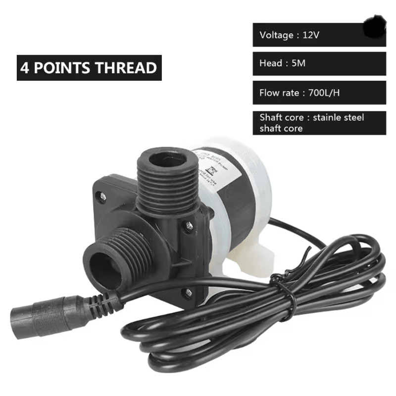 AquaBoost Silent Brushless Water Heater Pump 6
