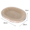 PurrEase Oval Cat Scratching Lounge Board 6