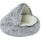 CozyNest Soft Plush Pet Bed With Hooded Cover 4