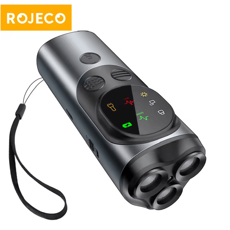 ROJECO Ultrasonic Dog Repeller And Anti Barking Training Device 0