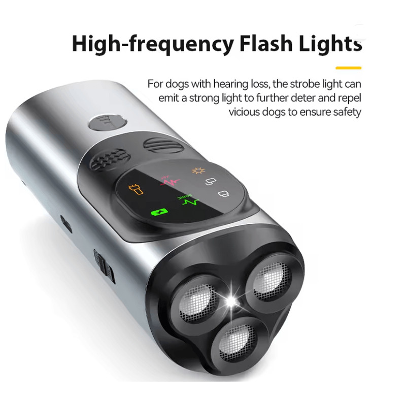 ROJECO Ultrasonic Dog Repeller And Anti Barking Training Device 4