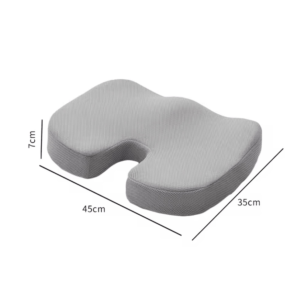 ErgoRelief Memory Foam Office And Seat Cushion 4