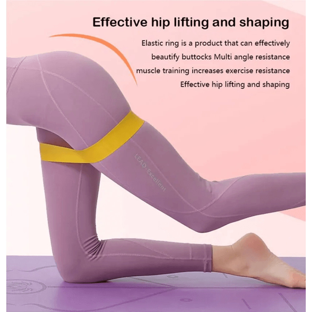 Premium 5Piece Resistance Loop Exercise Band Set For Strength Training 1