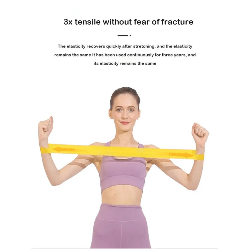 Premium 5Piece Resistance Loop Exercise Band Set For Strength Training 3